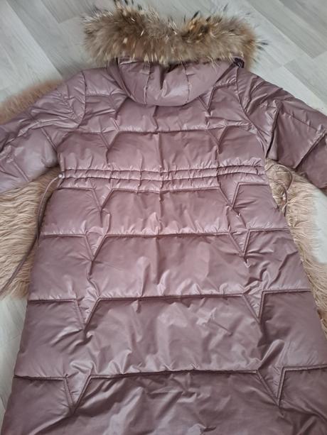 Zimná bunda s pravou kožušinou, l