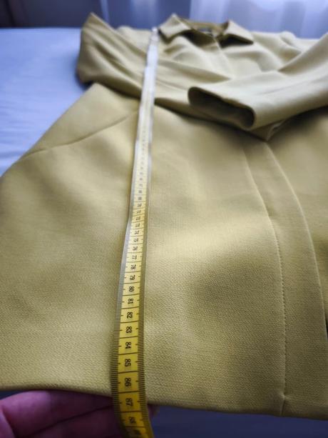 Jedinečný jarný zelenožltý kabát orsay top stav,, orsay,l