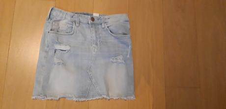 Riflova sukňa, denim,146