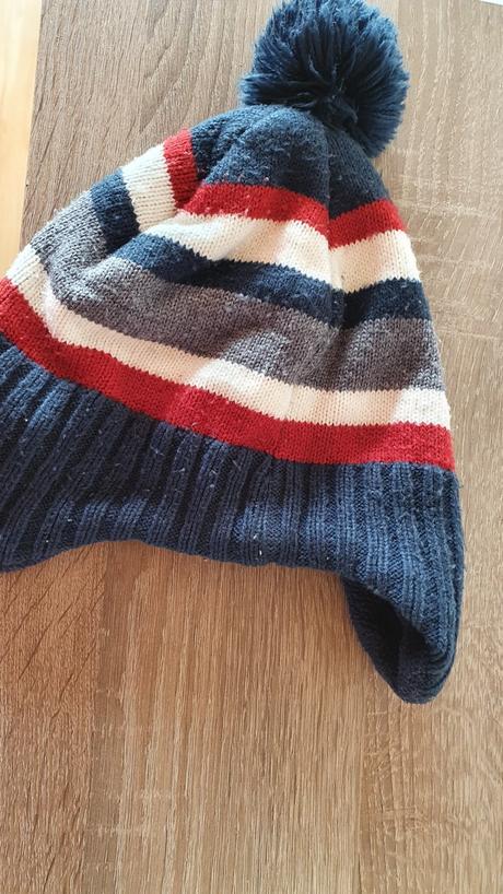 Čiapka s brmbolcom, h&m,104