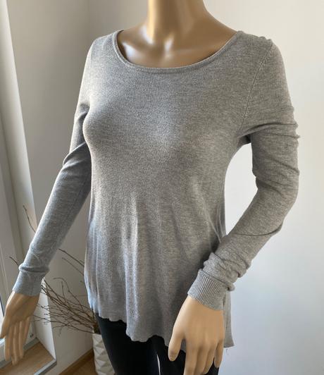 Sveter so zipsom a blúzkovou časťou vzadu, orsay,xs