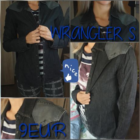 Riflová košela wrangler, wrangler,s