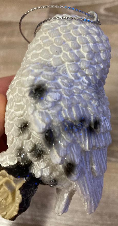 Nádherná sova dekorácia/vianoce, 