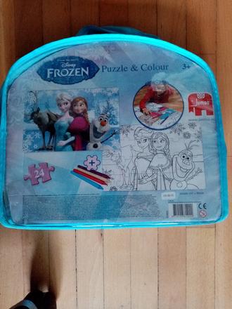 Puzzle disney frozen od 3 rokov,