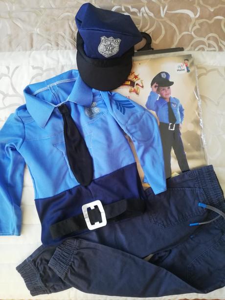 Kostým/maska policajt,