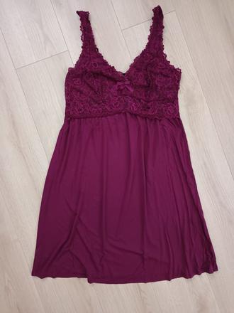 Bordové negližé l, l