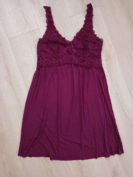 Bordové negližé l, l