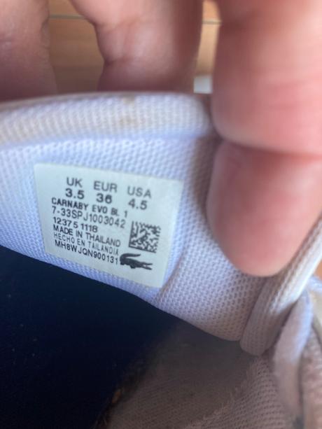 Lacoste tenisky, lacoste,36