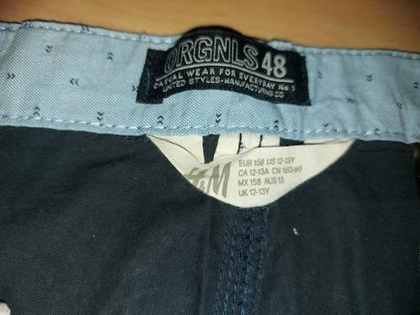 Krátke nohavice, h&m,146