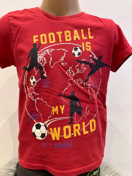 Chlapčenské tričko football primark (5-6 r.), primark,116