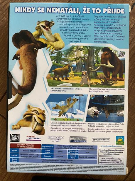 Doba ľadová 2 hra na pc, 