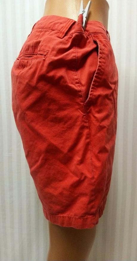 Pánske tehlové kraťasy, h&m obvod pása 86 cm, 31, h&m