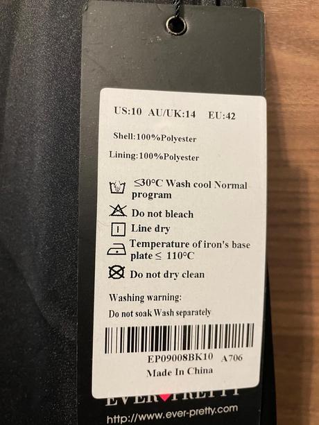 Spoločenské šaty, ever-pretty,40 / 42