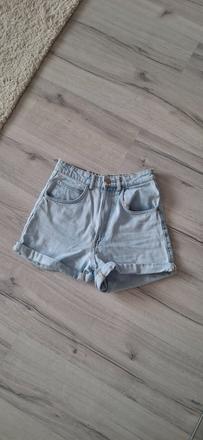 Šortky s vysokým pásom, zara,xs