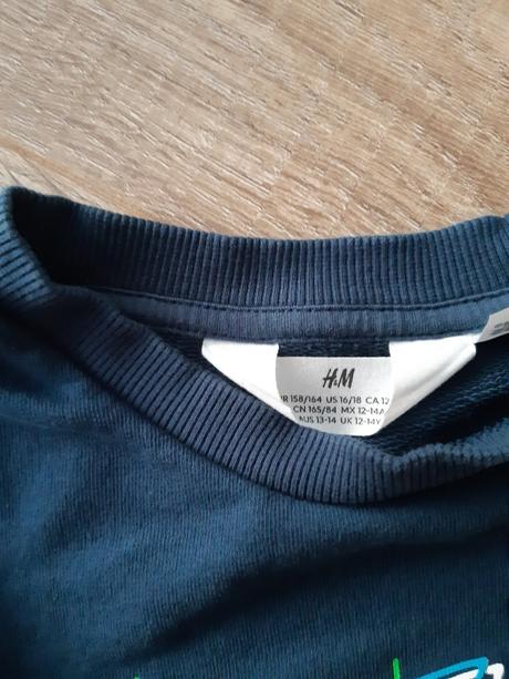 Chlapčenská mikina ježko sonic, h&m,158