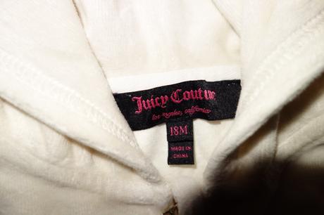Velurova mikinka juicy couture, 86