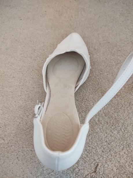 Biele / svadobne topanky, 39