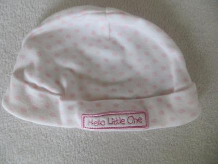 Novorodenecká čiapka, tesco,50