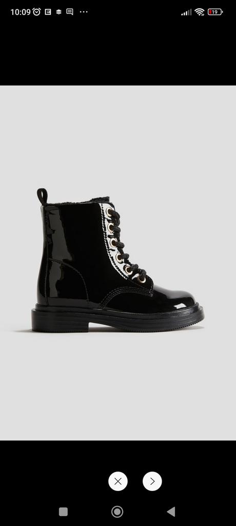 Šnurovacie čižmy, h&m,27