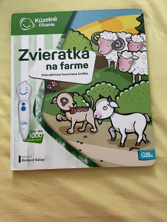 Kúzelné čítanie zvieratká na farme,