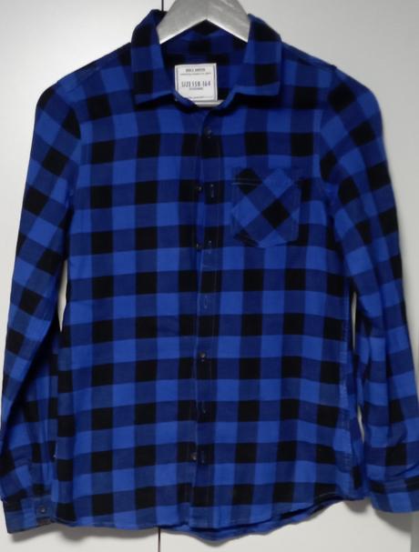 Káro košeľa 158/164, 158