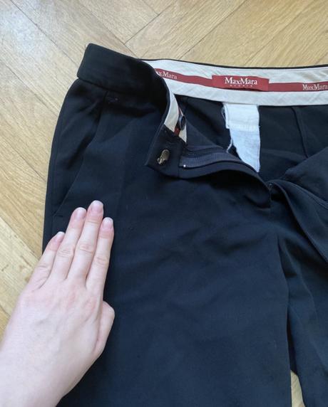 Maxmara ležérne nohavice viskoza s, s