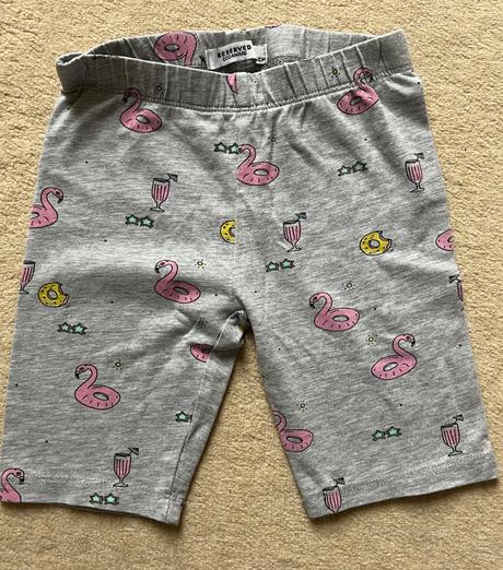 Legíny krátke plameniaci, reserved,110