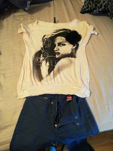 Volne tricko s, amisu,s