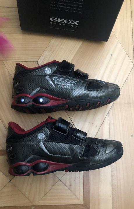 Topánky geox racing team svietiace, geox,25