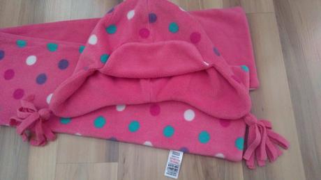 Setík čiapka + šál, 5-7r., marks & spencer,116