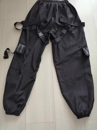 Nohavice dámske športové atypicke s trakmi xl, xl