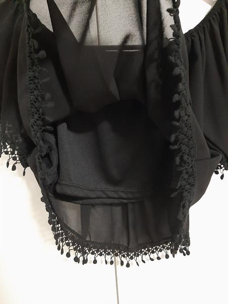 Croptopová blúzka, xs