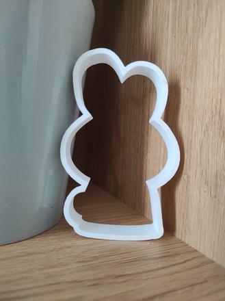 Vykrajovačka - miffy zajačik,