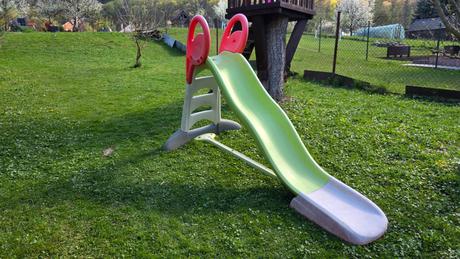 Šmykľavka toboggan xl smoby  a vodou, 