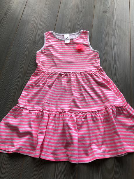 Pásikave šaty, palomino,116