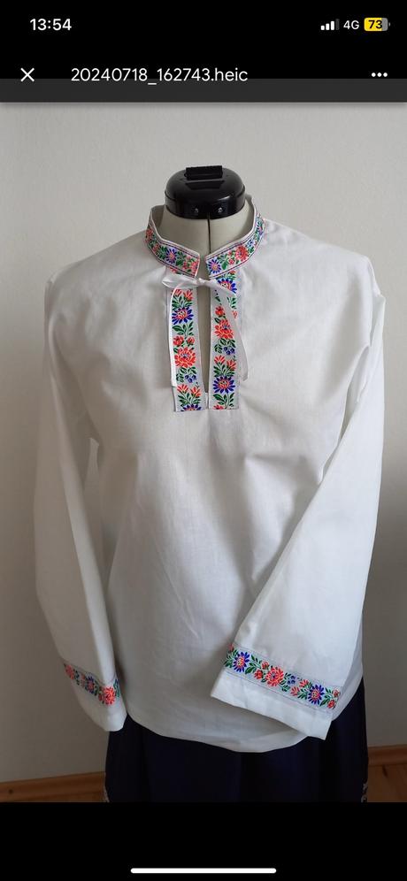 Folklórna košeľa., xl
