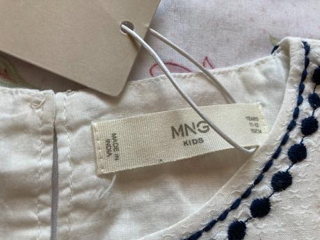 Blúzka mango vyšívaná, mango,152