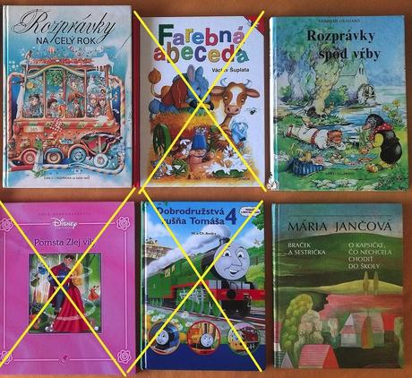 Sada 3 ks rozprávkových knižiek, 