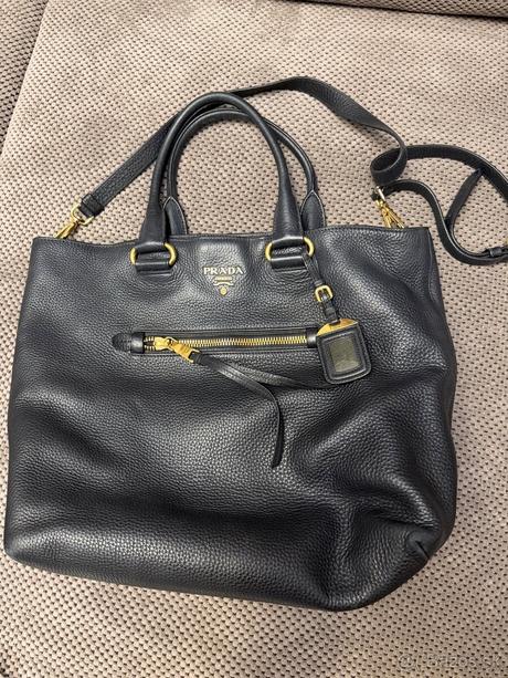 Prada kožená kabelka originál, prada