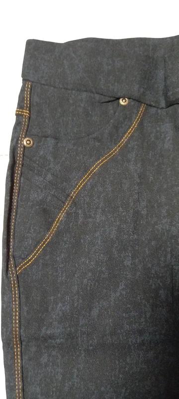 Čierne riflove legíny s/m, m / s