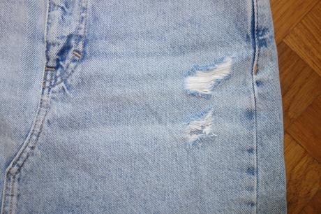 Denimová sukňa xs, pull&bear,xs