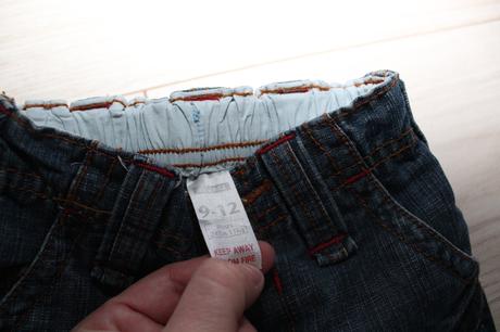 Tmavomodré riflové kraťasy george, george,80