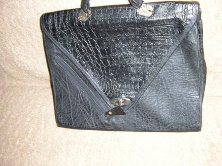 1148. čierna aktovka, taška,