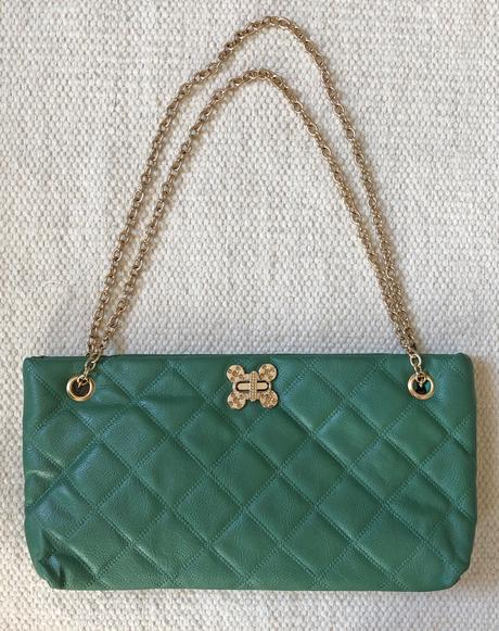 Elegantná kabelka v brazílskej zelenej,