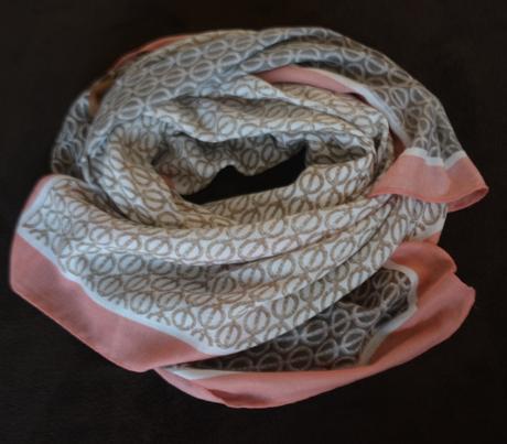 Vzorovaná šatka fanny, xl