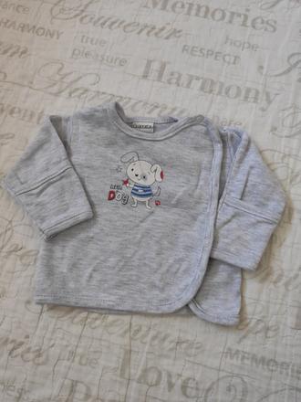 Košieľka s rukávmi proti poškriabaniu bábätka, 62