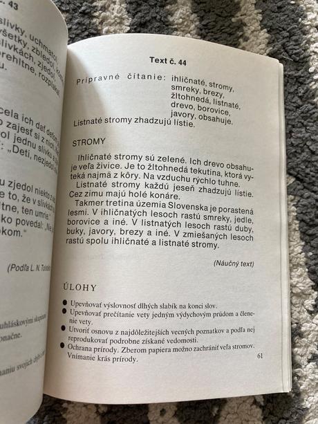 Pedagogická diagnostika čítania mladších žiakov,