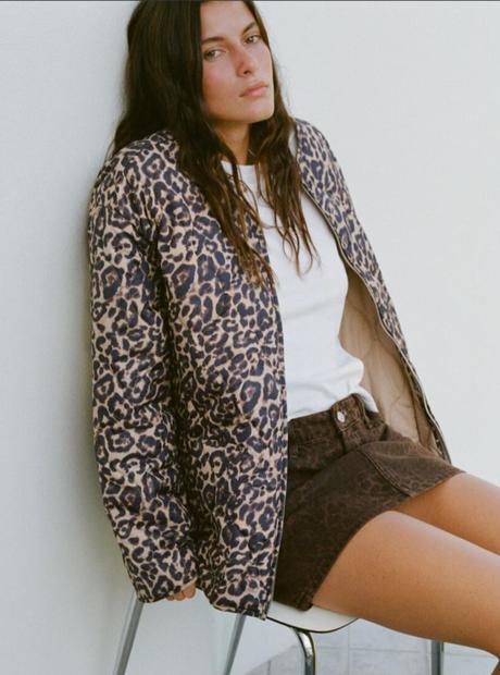 Bunda 1 x oblečená, zara,m