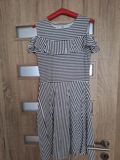 Letné pásikavé šaty, bonprix,152