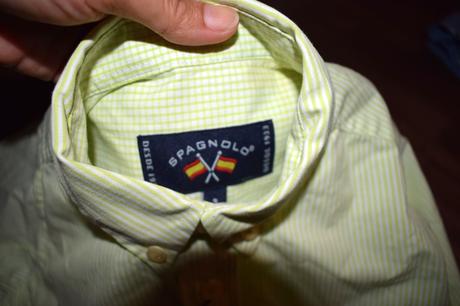 Pásikavá košeľa zn. spagnolo, 98